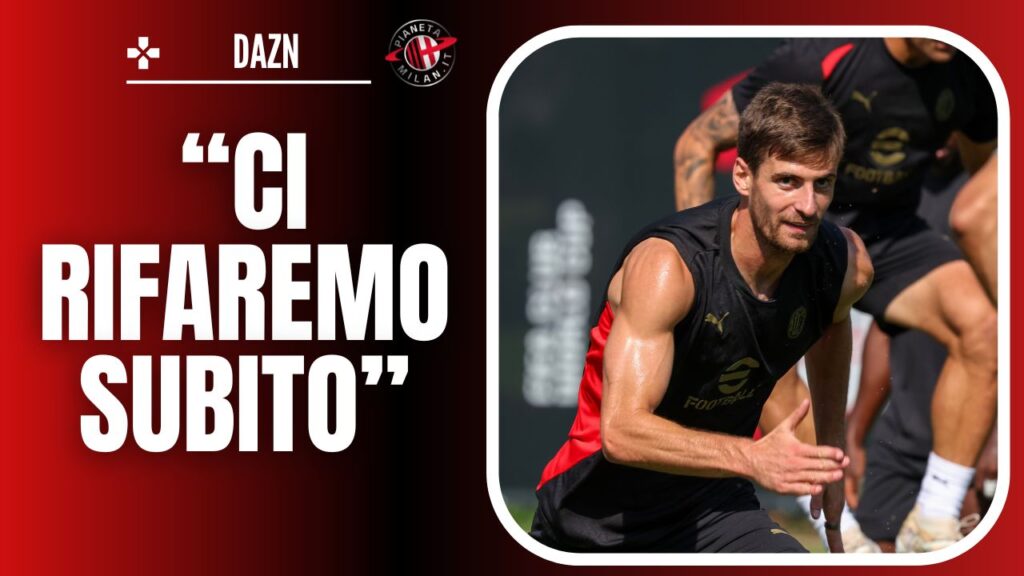 Matteo Gabbia, difensore del Milan 11/09/2024 PianetaMilan.it