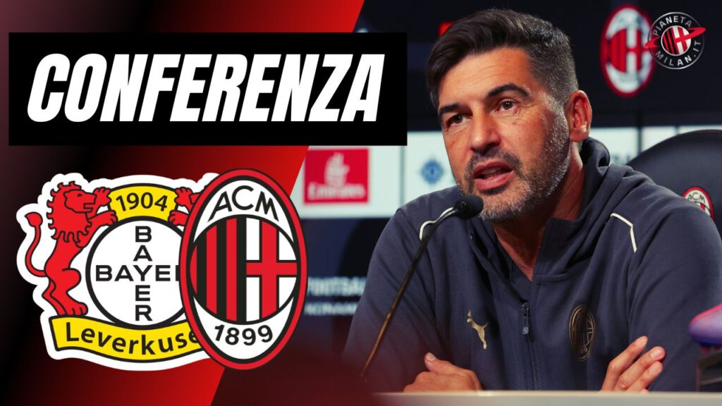 Conferenza del match di Champions League di Paulo Fonseca 30/09/2024 PianetaMilan.it