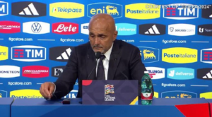 Spalletti polemico: "Io faccio cadere i giocatori?" | VIDEO (screen Gazzetta.it)