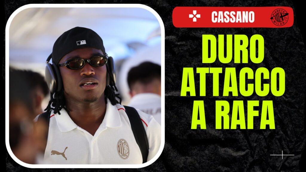 Rafael Leao AC Milan Lazio-Milan 2-2 Serie A 2024-2025 Cassano