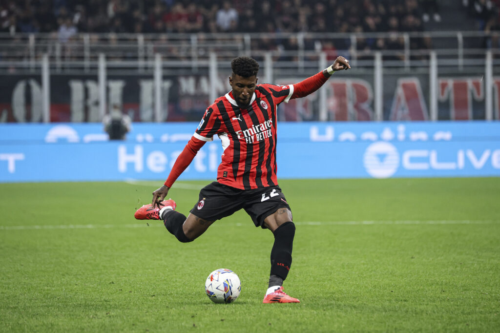 Emerson Royal AC Milan Milan-Lecce 3-0 Serie A 2024-2025
