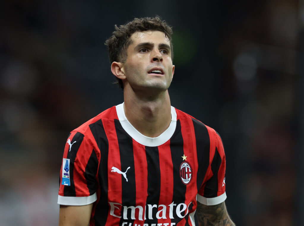 Christian Pulisic AC Milan Milan-Venezia 4-0 Serie A 2024-2025