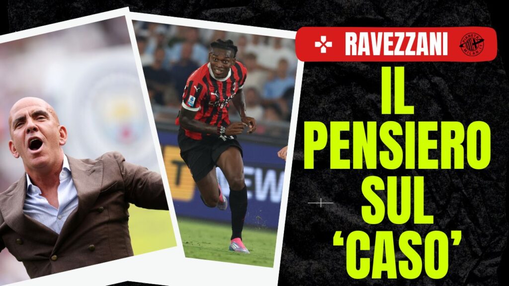 Rafael Leao AC Milan Lazio-Milan 2-2 Serie A 2024-2025 Di Canio