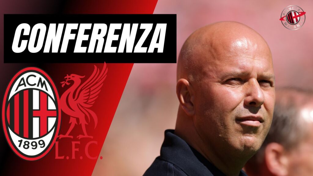 Conferenza Stampa LIVE Arne Slot AC Milan Milan-Liverpool Champions League 2024-2025