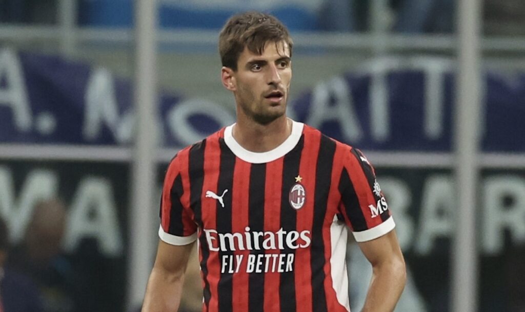 Matteo Gabbia AC Milan derby Inter-Milan 1-2 Serie A 2024-2025