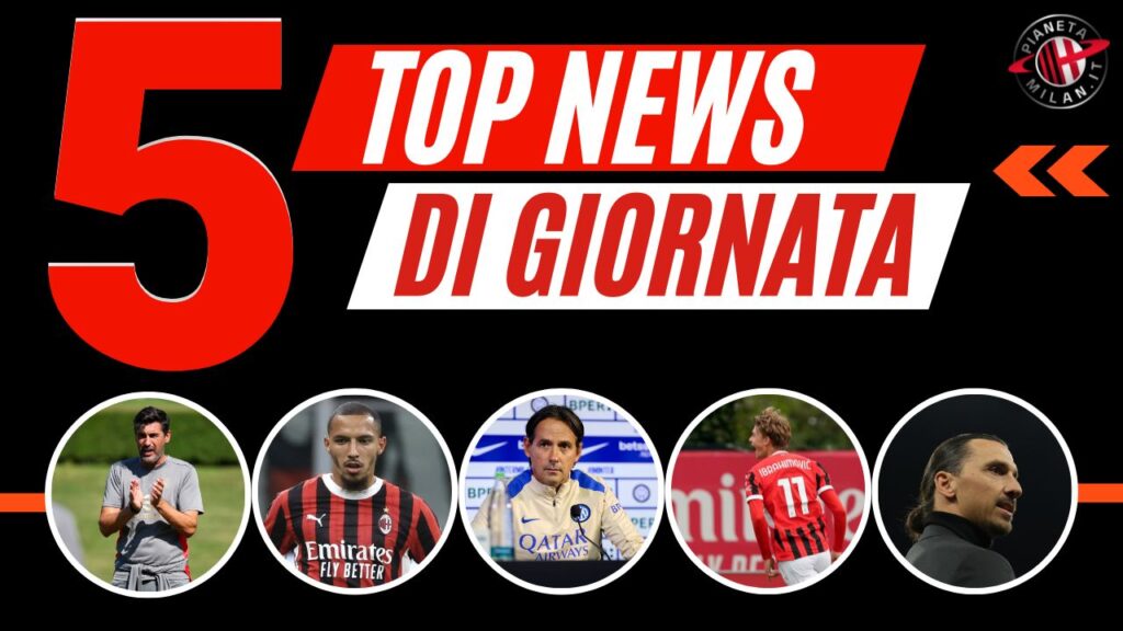 Top News Milan 22 settembre