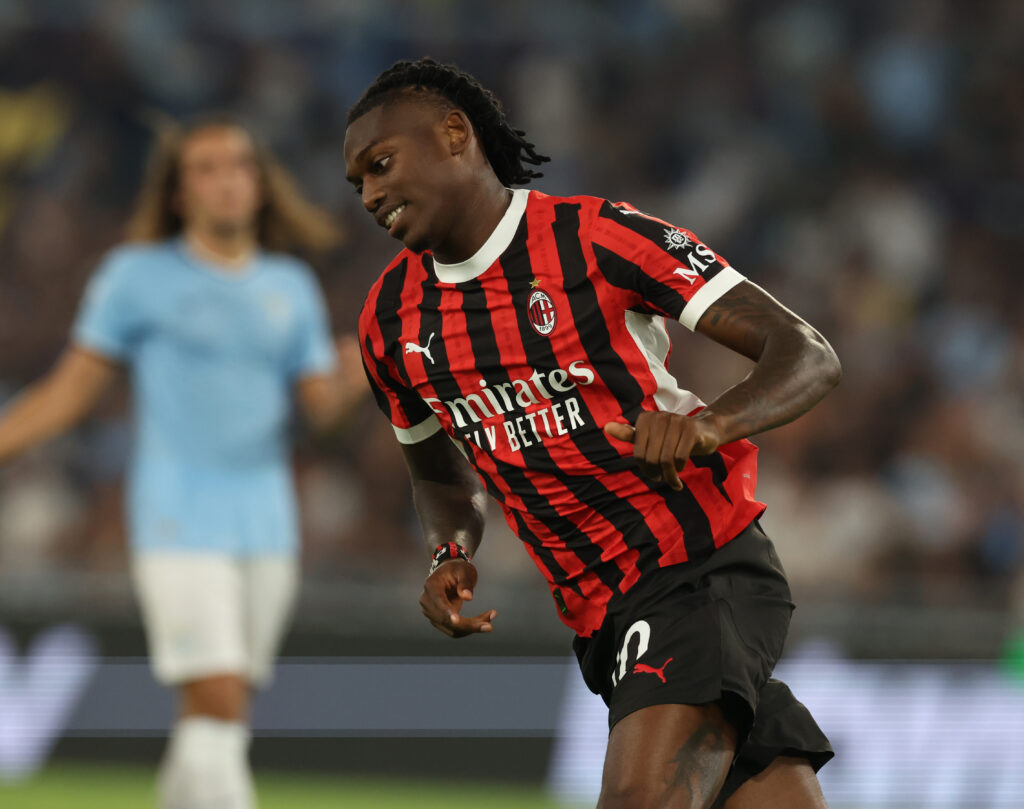 Rafael Leao AC Milan Lazio-Milan 2-2 Serie A 2024-2025