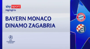 Bayern Monaco-Dinamo Zagabria 9-2: gol e highlights | VIDEO (screen Gazzetta.it)