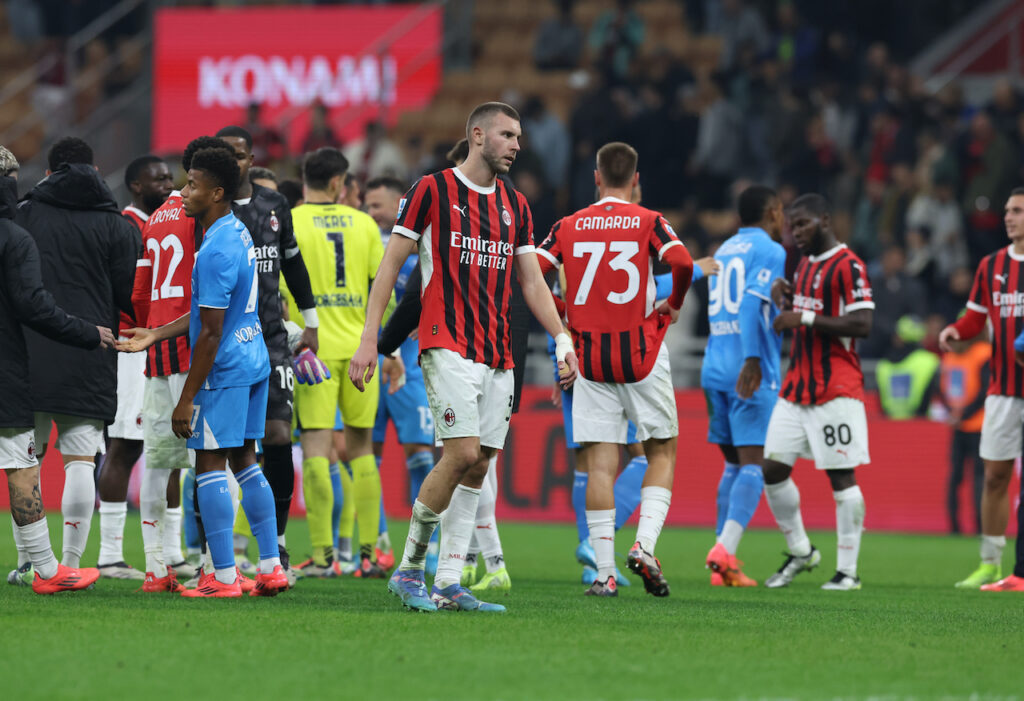 Milan-Napoli 0-2 Serie A 2024-2025