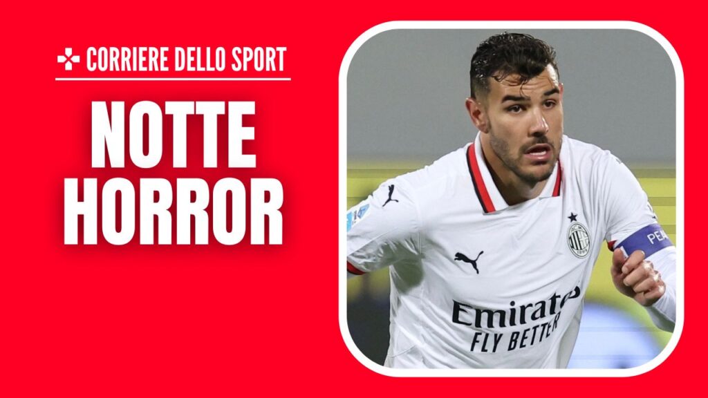 Theo Hernández AC Milan Fiorentina-Milan 2-1 Serie A 2024-2025