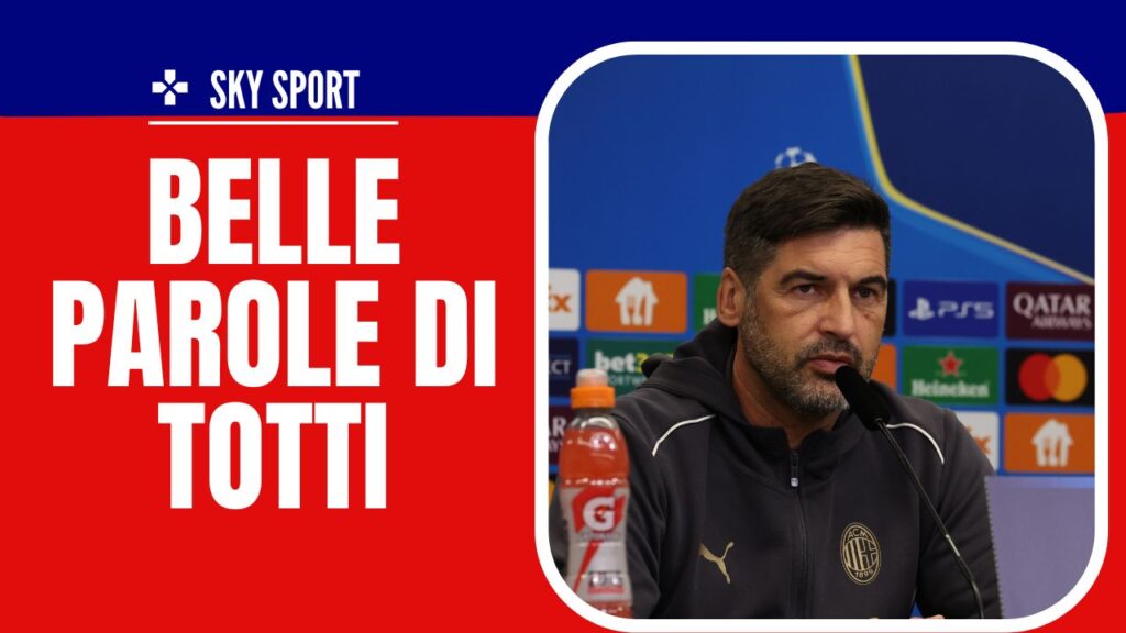 Paulo Fonseca conferenza pre Bayer Leverkusen-Milan. Il parere di Totti (Champions League 2024-2025 News