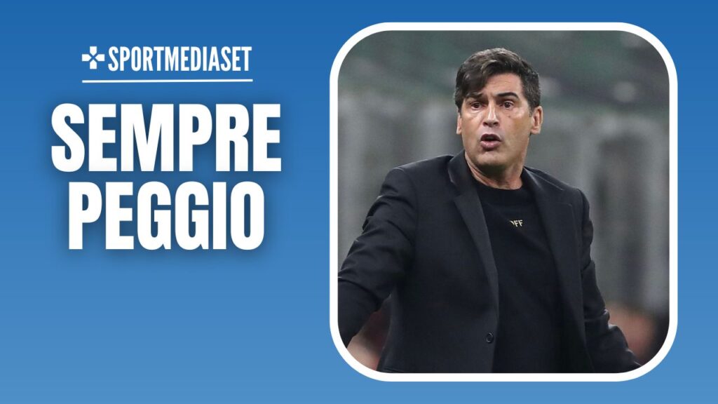 Paulo Fonseca AC Milan Milan-Napoli 0-2 Serie A 2024-2025
