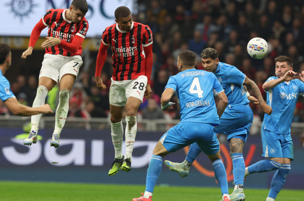 Alvaro Morata Milan-Napoli 0-2 Serie A News 2024-25