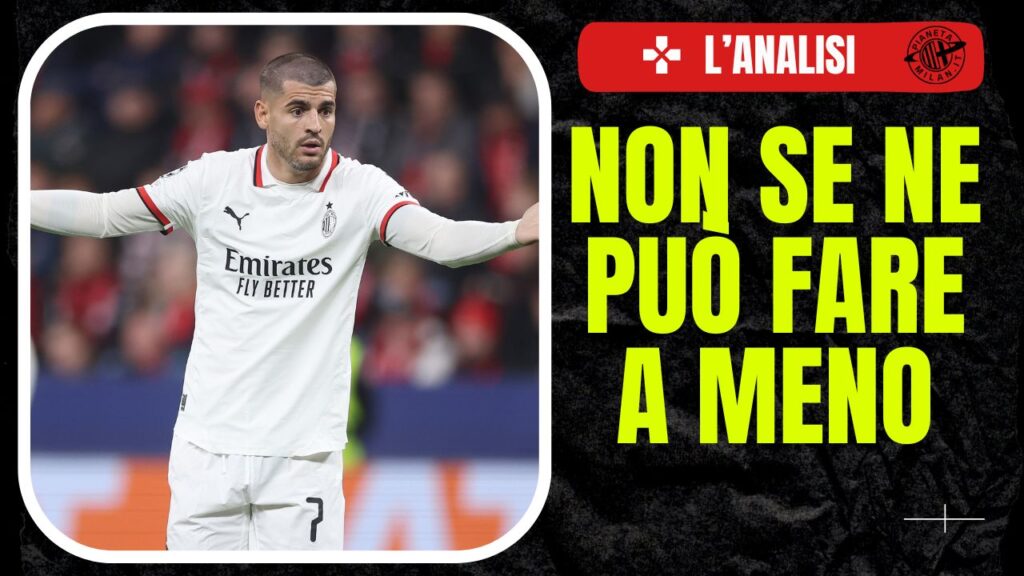 Alvaro Morata AC Milan Bayer Leverkusen-Milan 1-0 Champions League 2024-2025