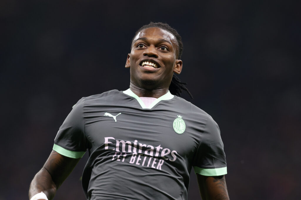 Rafael Leao AC Milan Milan-Bruges 3-1 Champions League 2024-2025