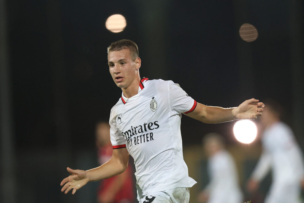 Francesco Camarda Lucchese v Milan Futuro Serie C 2024-25