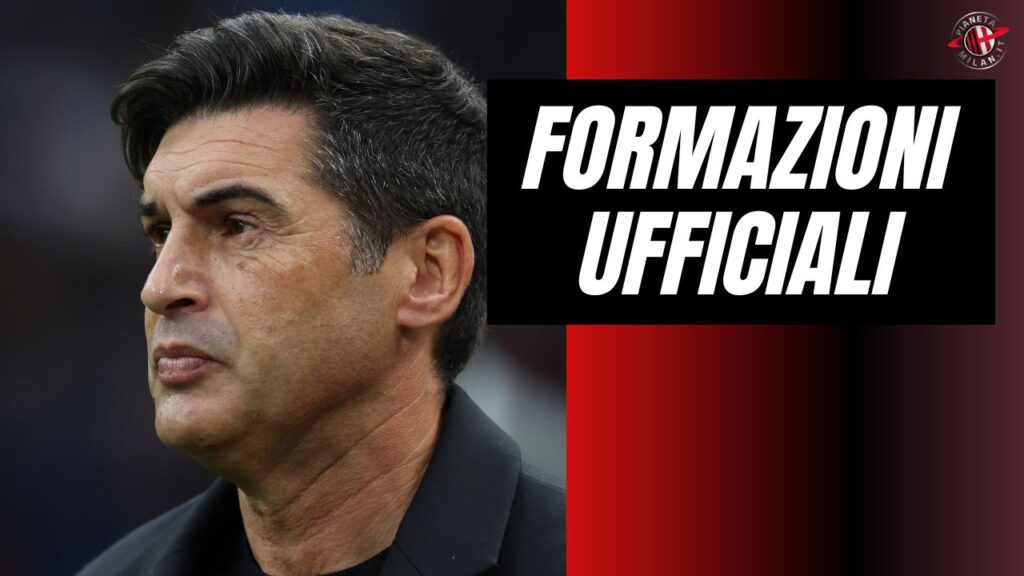 Formazioni ufficiali Milan-Napoli Serie A 2024-2025