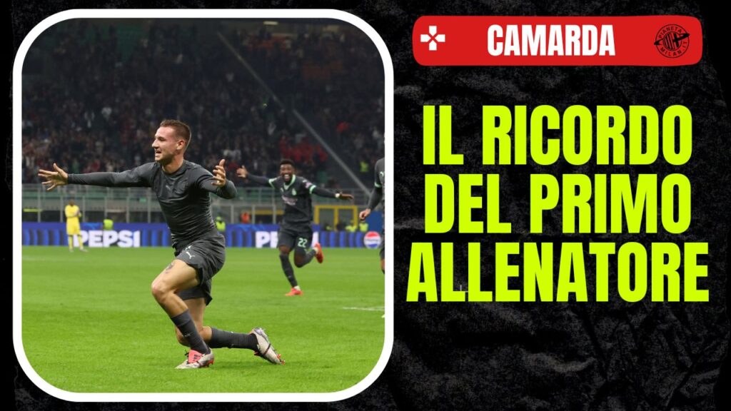 Francesco Camarda AC Milan Milan-Bruges 3-1 Champions League 2024-2025