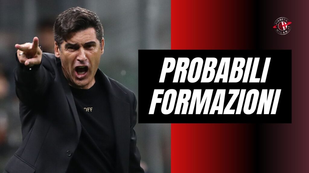 Probabili Formazioni Milan-Napoli Serie A 2024-2025