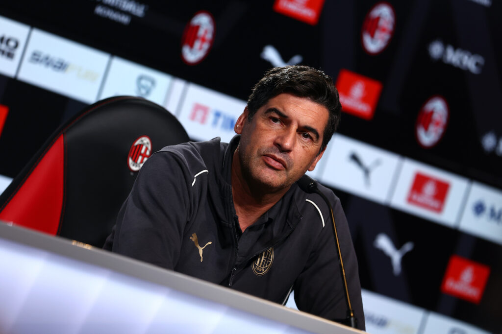 Paulo Fonseca AC Milan conferenza stampa Milanello
