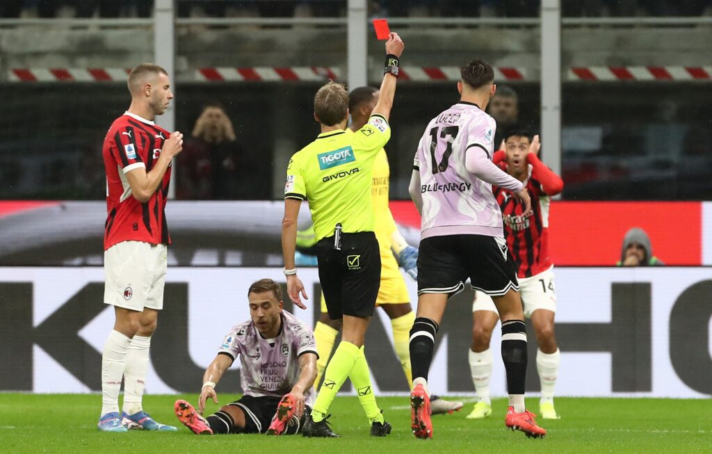 Tijjani Reijnders AC Milan Milan-Udinese 1-0 Serie A 2024-2025