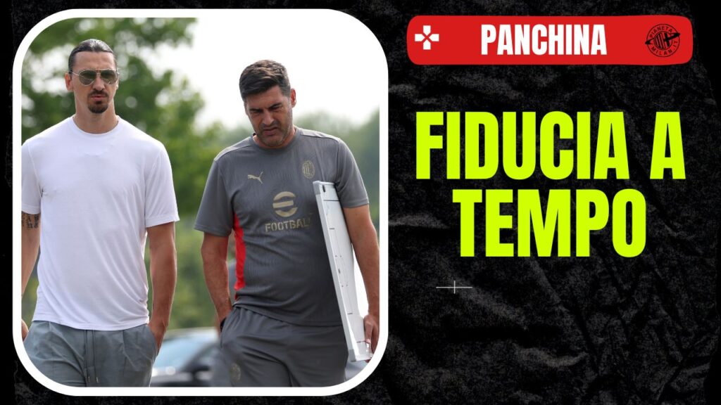 Paulo Fonseca Zlatan Ibrahimovic AC Milan allenamento Milanello