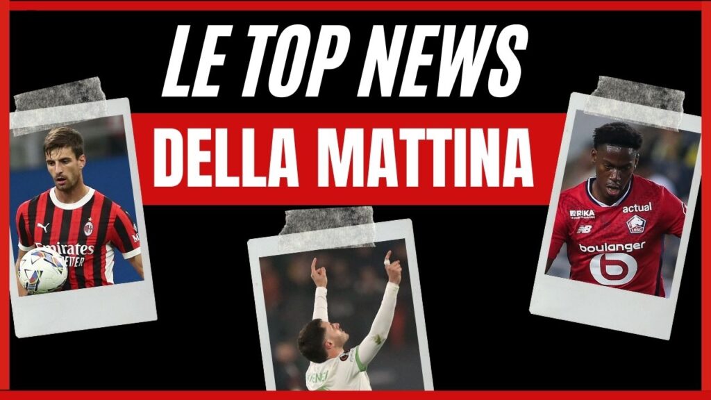Top News mattina 14/10/2024 PianetaMilan.it