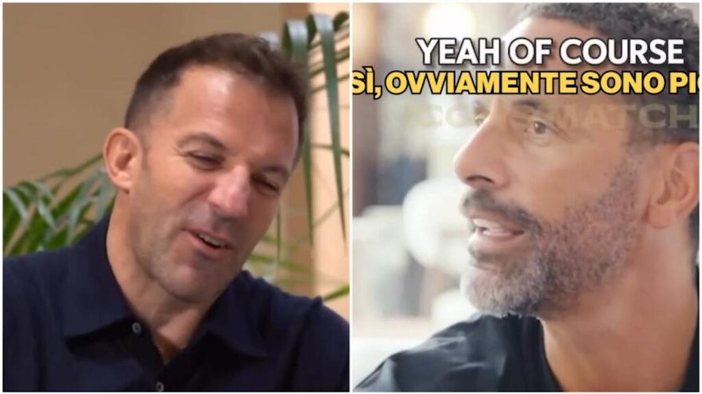Del Piero Rio Ferdinand