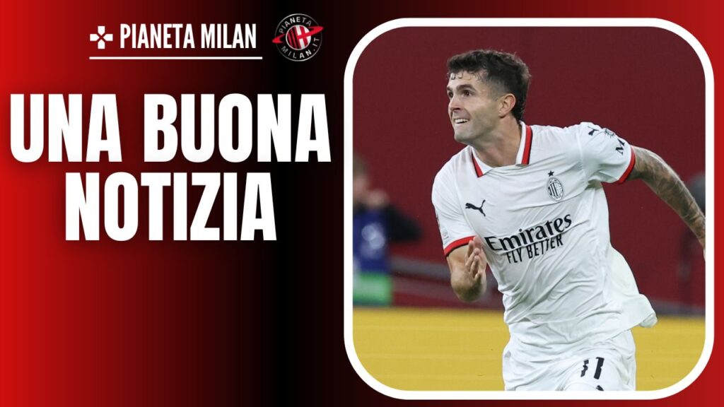 Christian Pulisic, giocatore del Milan 13/10/2024 PianetaMilan.it