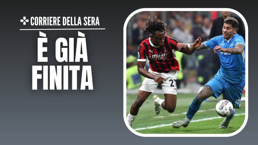 Samuel Chukwueze AC Milan Milan-Napoli 0-2 Serie A 2024-2025