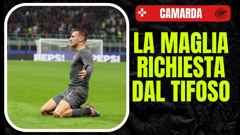 Francesco Camarda AC Milan Milan-Bruges 3-1 Champions League 2024-2025