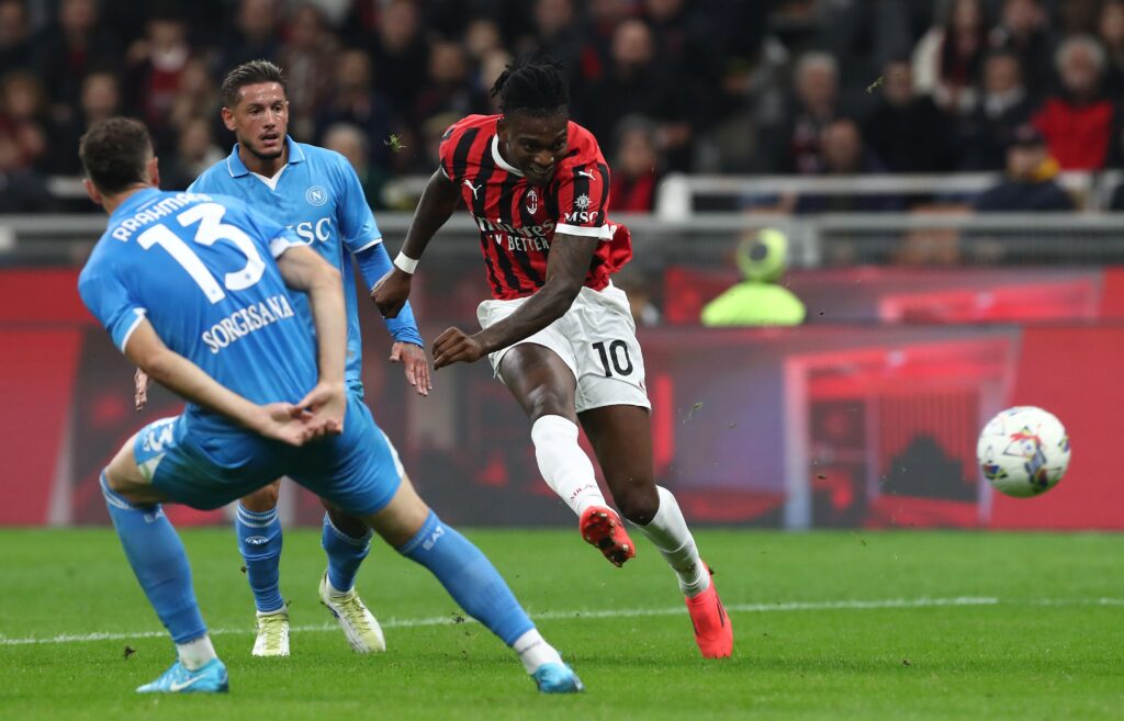 Rafael Leao Milan-Napoli 0-2 Serie A News 2024-25