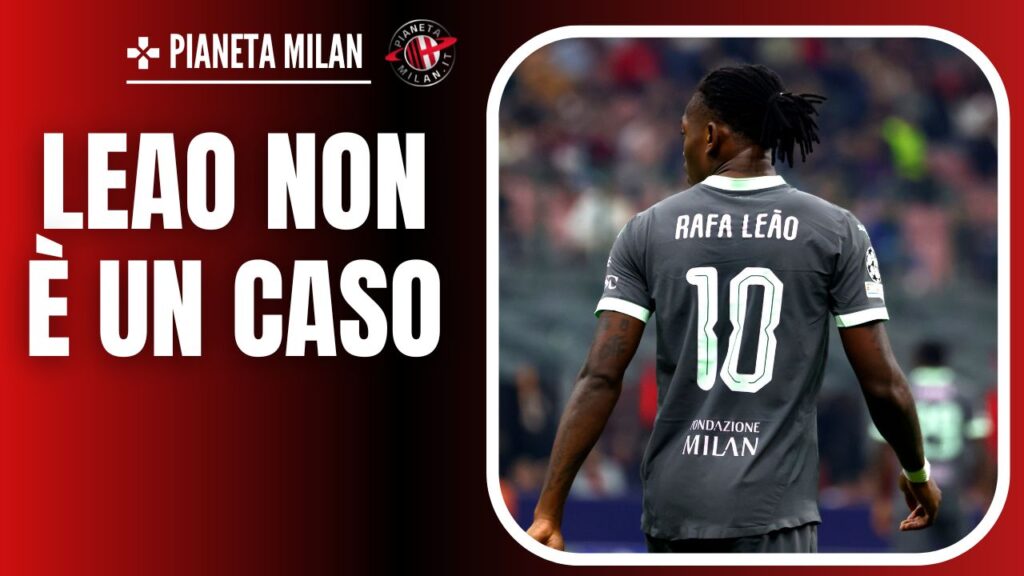 Rafael Leao, attaccante del Milan 23/10/2024 PianetaMilan.it