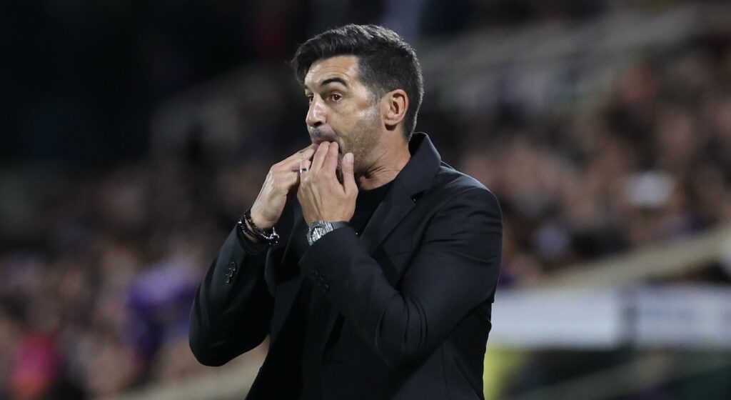 Paulo Fonseca AC Milan Fiorentina-Milan 2-1 Serie A 2024-2025 Napoli