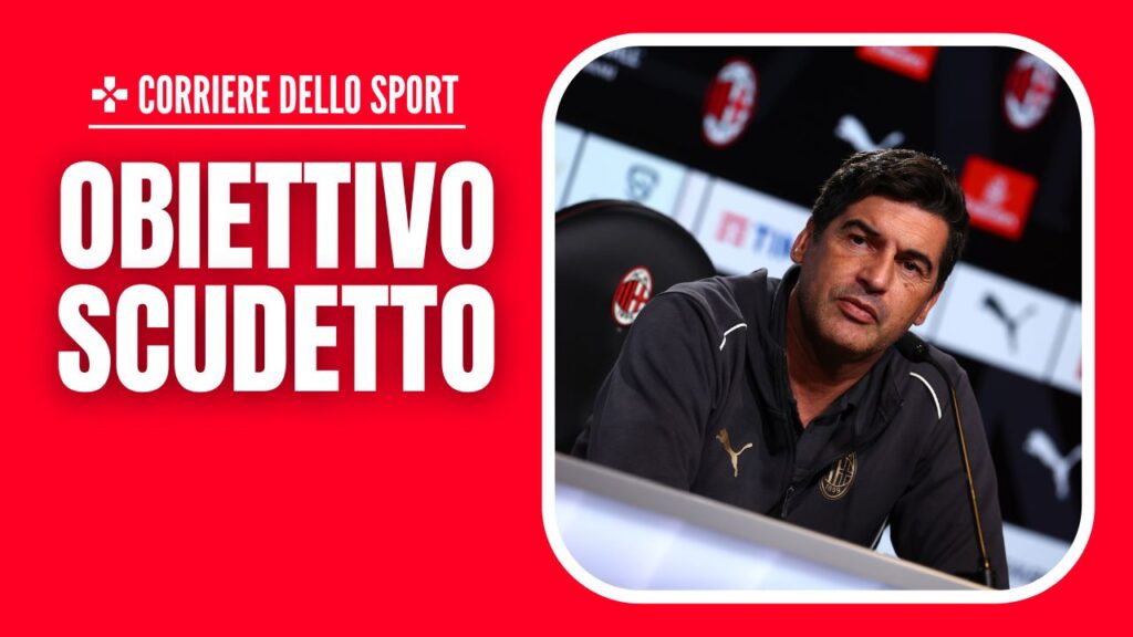 Milan-Napoli Serie A 2024-2025 conferenza stampa Fonseca