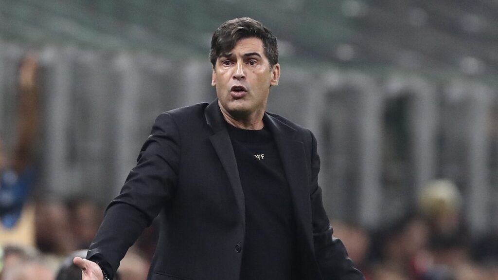 Paulo Fonseca AC Milan Milan-Napoli 0-2 Serie A 2024-2025
