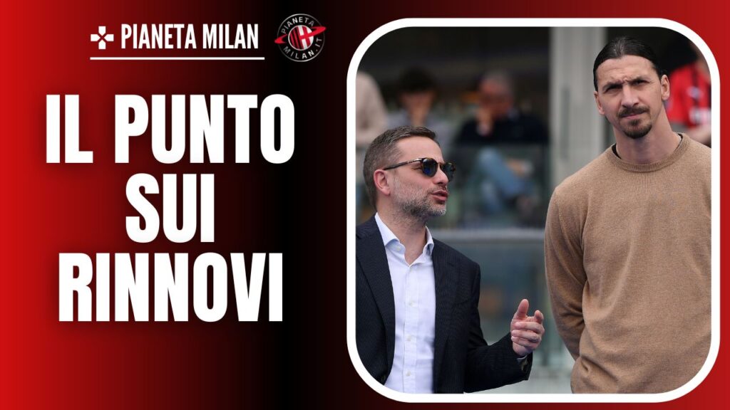 Giorgio Furlani e Zlatan Ibrahimovic 18/10/2024 PianetaMilan.it