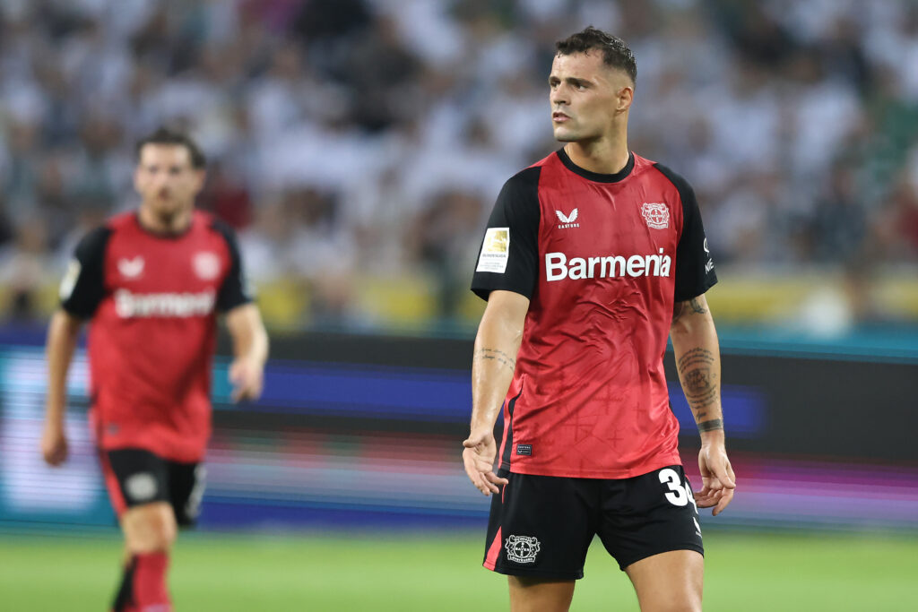 Granit Xhaka, giocatore del Bayer Leverkusen