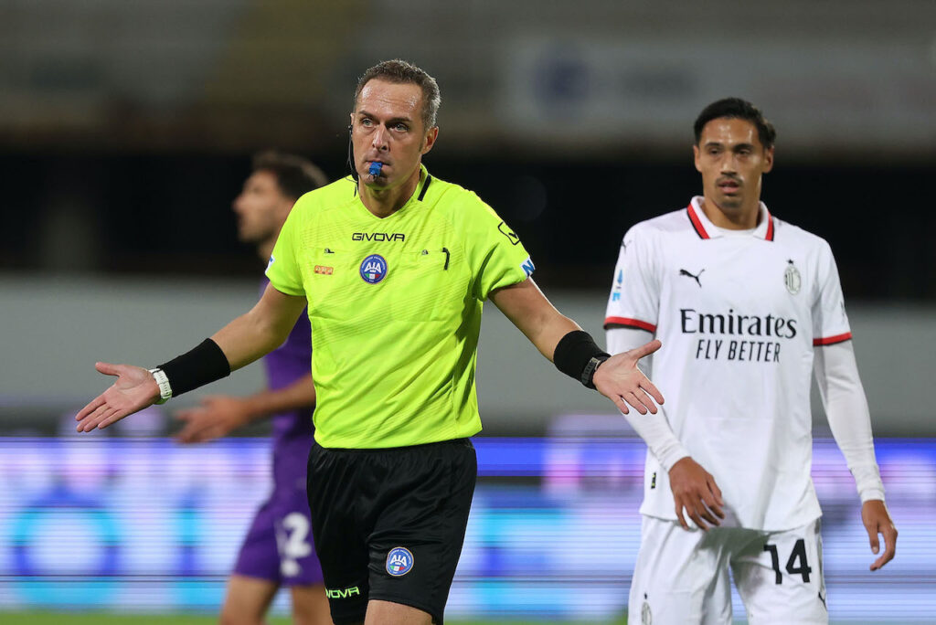Arbitro Luca Pairetto Fiorentina-Milan Serie A 2024-2025
