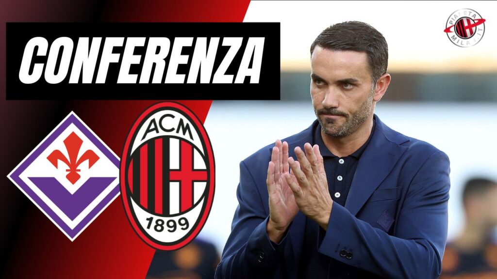 Conferenza Raffaele Palladino Fiorentina-Milan Serie A News 2024-25