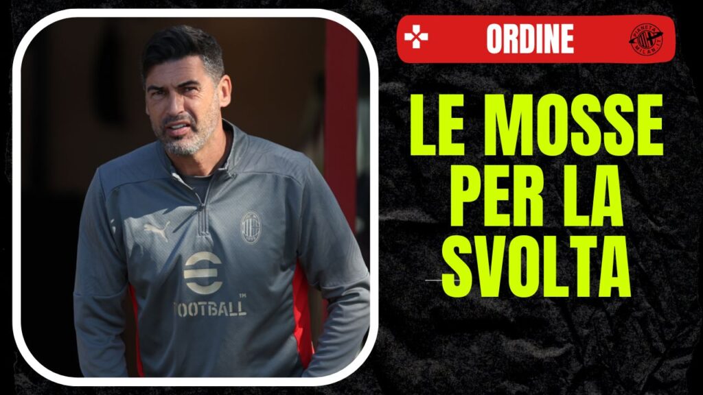 Paulo Fonseca AC Milan allenamento Milanello