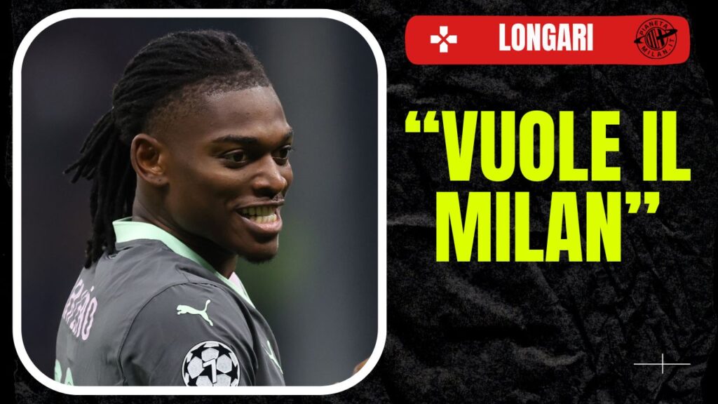 Rafael Leao AC Milan Milan-Bruges 3-1 Champions League 2024-2025