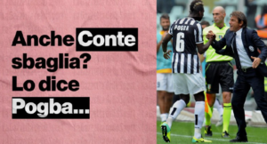Pogba: "Conte? Quella volte che parlando a Chiellini..." | VIDEO (screen Gazzetta.it)