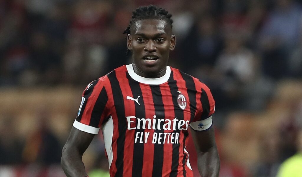Rafael Leao AC Milan Milan-Lecce 3-0 Serie A 2024-2025