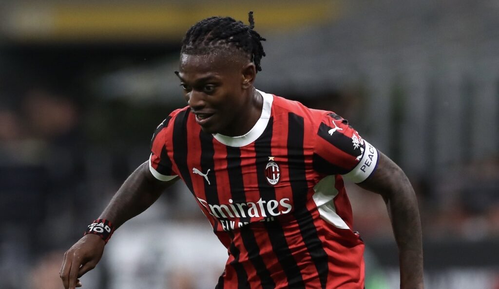 Rafael Leao AC Milan Milan-Lecce 3-0 Serie A 2024-2025