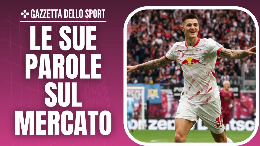 Benjamin Sesko RB Lipsia Calciomercato AC Milan rinnovo