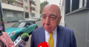 Ex Milan, Maldini all'Inter? Galliani risponde così e scherza | VIDEO (screen Gazzetta.it)