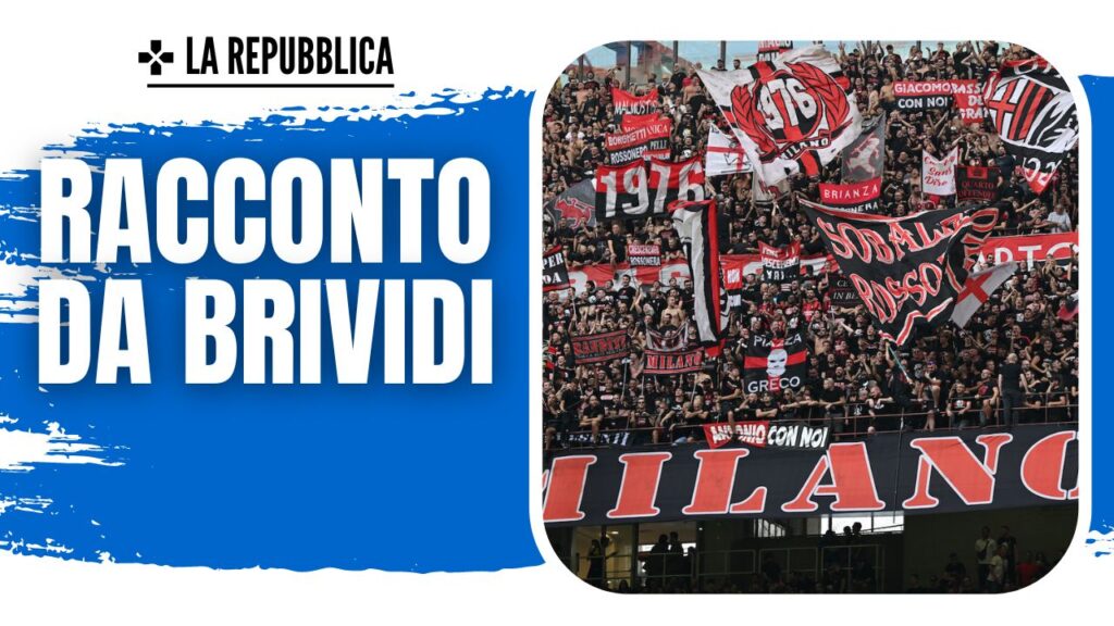 Curva Sud Milano AC Milan Milan-Salernitana 3-3 Serie A 2023-2024 San Siro