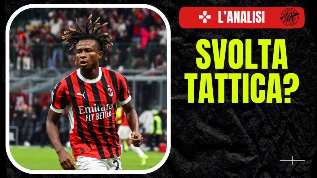 esultanza gol Samuel Chukwueze AC Milan Milan-Udinese 1-0 Serie A 2024-2025