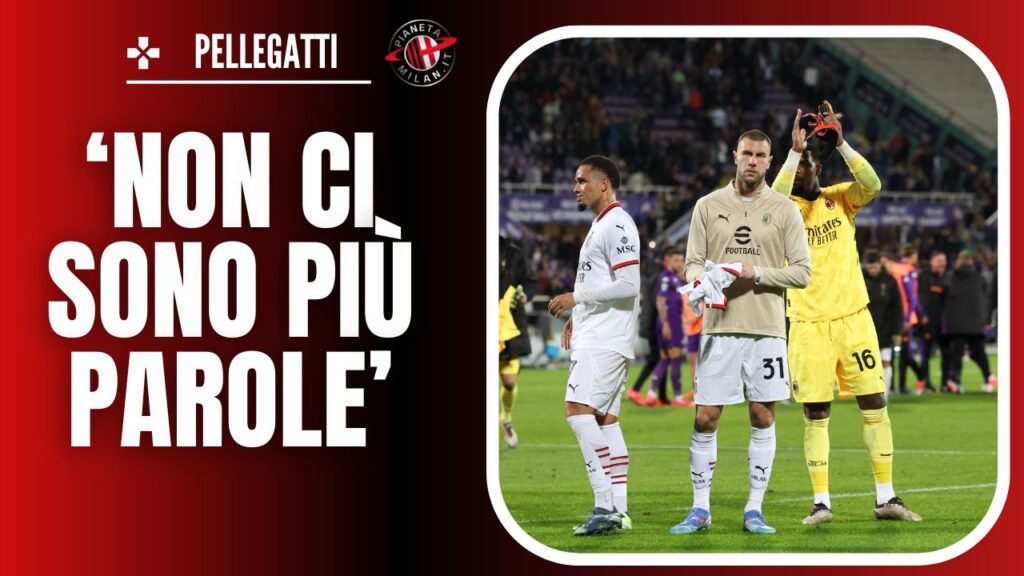 Giocatori AC Milan Fiorentina-Milan 2-1 Serie A 2024-2025 Pellegatti